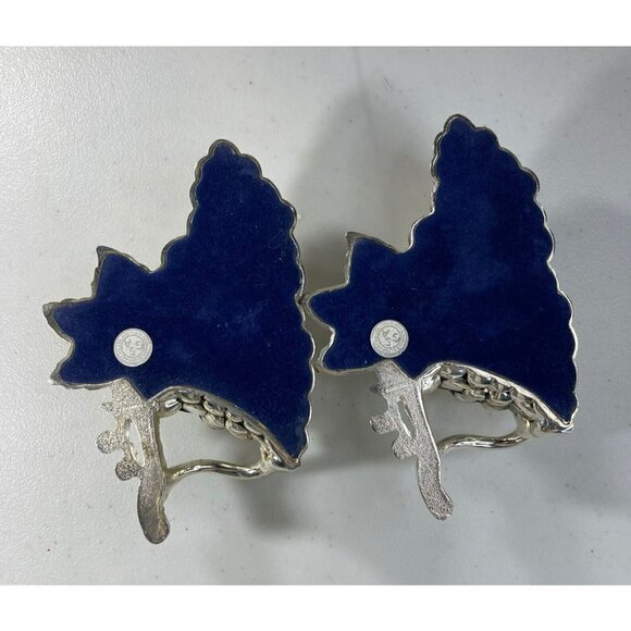 Godinger Silver Grape Cluster Pair Taper Candle Holders - Picture 5 of 9